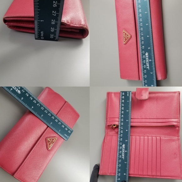 PRADA Beautiful Double Sided Flap wallet Italy - Picture 4 of 16